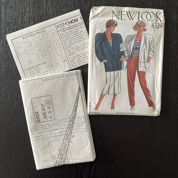 Vintage Jacket Sewing Pattern: New Look - Picture 5 of 5